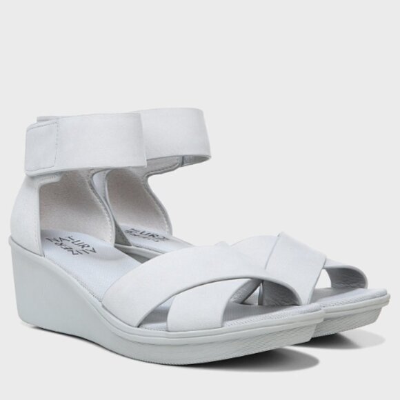 Naturalizer RIVIERA Ankle Strap Wedge Sandals - Picture 1 of 13